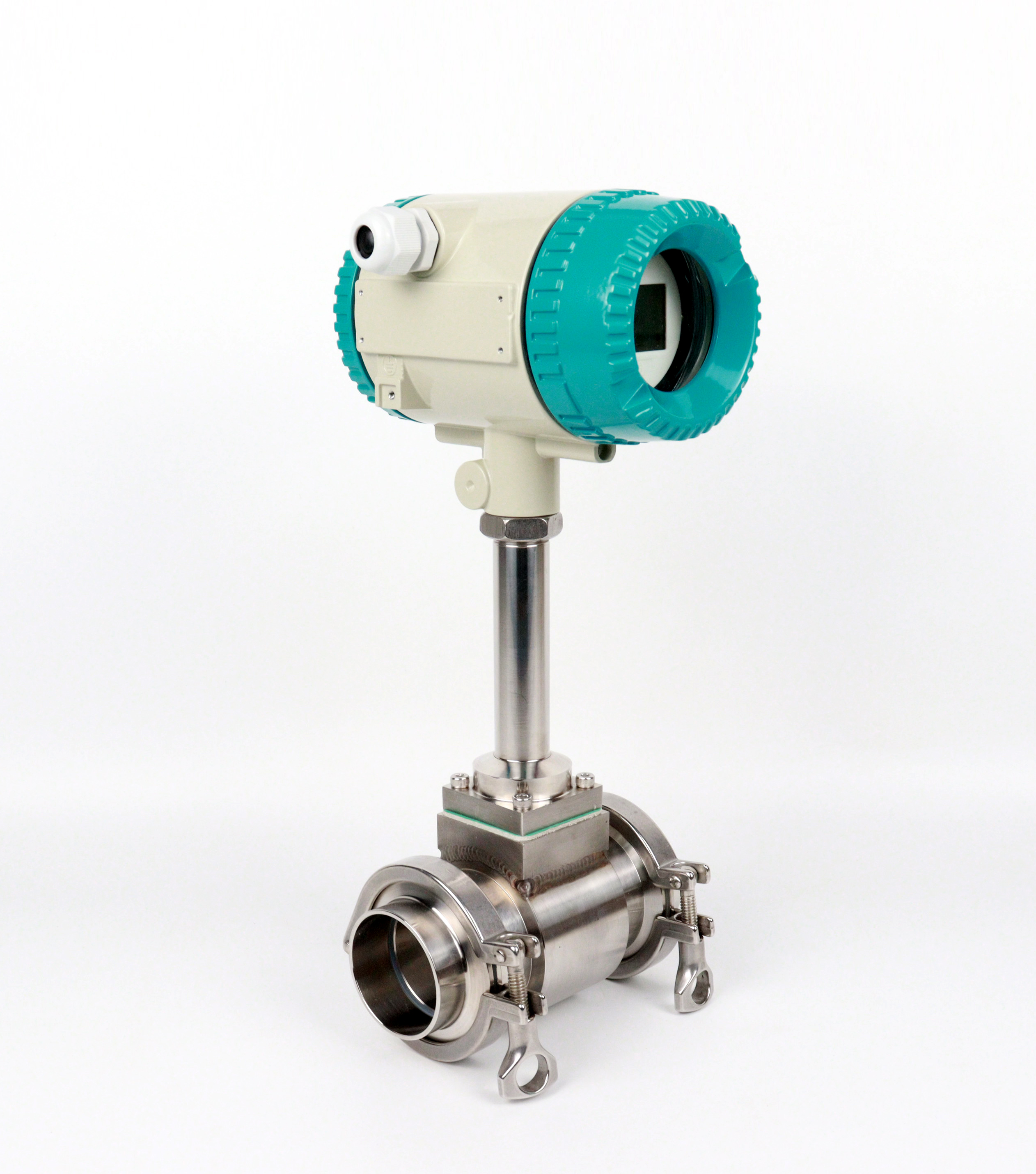 tri-clamp connection vortex flow meter.JPG